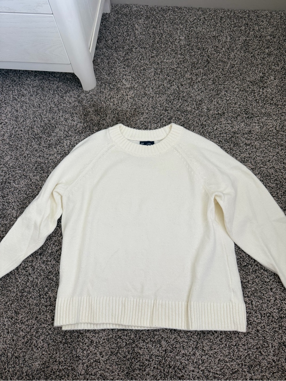 GAP Cream Crewneck Sweater